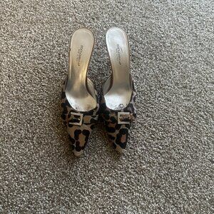 Dolce & Gabbana Leopard-print kitten heels